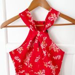 19 Cooper 19 Copper Floral Halter Dress Photo 2