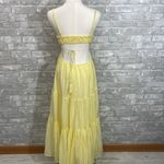 Votuleazi Amazon Light Yellow Maxi Dress Size L Photo 3