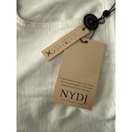 NYDJ NEW Marilyn Ankle Jeans Size 18W White Cuffed Lift X Tuck Straight Denim Photo 7