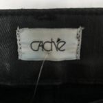 Cache Black Coated Cotton Jean Pant Skinny Slim 5 Pocket Stretch New NWT $158 Photo 7