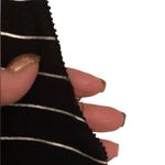 Joie 🔵 Sale 3/$25  STRIPED BLACK WHITE SILK RACERBACK TANK TOP S Photo 8