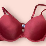 Frederick's of Hollywood  Bra Size 36C (Sister 34D 38B) Diana Rust Red Pushup Photo 0