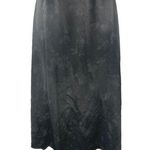 Bentley Women's Black Silky Satin Floral Zipper Midi A Photo 0