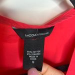 Moda Y2K Fitted Red Pink Shell Top Sz Small Stretch Photo 6