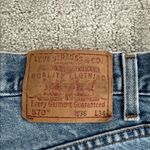 Levi's Vintage Levi’s 570 Y2K 90s high waist denim cutoff shorts Photo 6