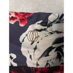 Balance Collection Floral Yoga Capri Pants No Size Exercise Running Gym Athlete Blue Photo 4