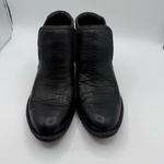 Born Shoes Born Women’s Black Leather Rachelle Ankle Boot Sz 6 Photo 2