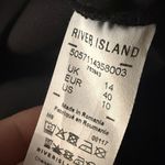 River Island  Women’s Sz 10 Cigarette Pants in Black Photo 5