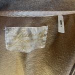 Guess  Jeans shimmery cream colored hoodless full zip Small Photo 4