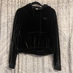 Victoria's Secret VS PINK Dark Green Velour Hoodie Size Small Photo 0