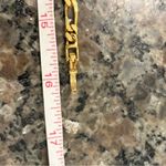 Monet Vintage 80’s  Figaro Gold Tone Chain Necklace Photo 2