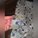 FRNCH  brocade cream duo chrome high waisted shorts party festive fall casual $99 Photo 6