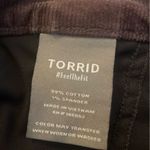 Torrid Comfort Flex Trouser Boot Corduroy High Rise Jean Womens Size 10 Brown Photo 6