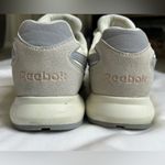 Reebok  Classic Harman Womens 8 Running Shoes Cream White Gray Sneakers Suede Photo 4