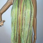 2 Chic Green Pink Orange Blue Purple White Scarf Photo 0