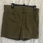 DKNY Khaki Women's Cargo Shorts Green Size L Photo 0