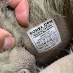 Sorel  Tofino Tall Herringbone Fur Winter Boots Women's Sz 8 NL2190-231 EUC Photo 5