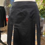 Burberry Golf Skirt Black Plaid Photo 0