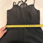Francesca’s Mi Ami Black Jumpsuit Lace Back Wide Leg Sleeveless Women’s Large Photo 11