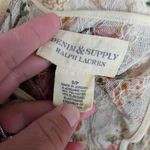 Denim & Supply Ralph Lauren  Cream Floral Crochet Detail Lace Tank Size Small Photo 5
