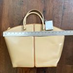 ARCADIA structured leather bag, made in Italy, NWT Photo 10