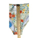 Cupshe New  Bikini Swim Bottom Size XL Floral Yellow Red Beach Cruise Photo 8