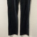 Betabrand  Dress Pant Yoga Pants Classic Bootcut Charcoal Grey, Size M Photo 3