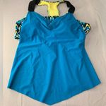 Women’s Plus size Two Piece Bathing Suit Blue Photo 1