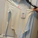 One Arm Bodysuit White Photo 1