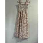 Ali & Jay  Floral Smocked jumpsuit cottagecore coquette S Spring Photo 3