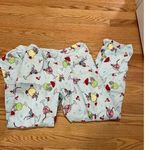 Lemon & Soda margarita cocktail pajama pants blue small Photo 4