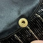 Vintage ADG Beaded Chevron Clutch – 80s/90s Rainbow Glam Black Photo 10