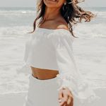 Boutique White Tassel Two Piece Set Photo 4