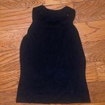 Black Summer Knit Halter Tops Sleeveless Photo 1