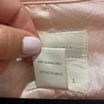 J.Jill Light Pink Zip / Button up Belted Trench Windbreaker Photo 3