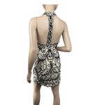 Alexia Admor Black‎ by Alexia Designs Antique Halter T Back Cocktail Dress Photo 1