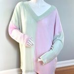 White Birch Pink Mint Top Long Sleeve XL Photo 0