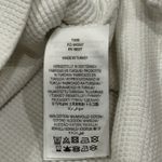 Boden White Waffle Knit Long Sleeve Top Size S Made in Turkey Cotton Casual Photo 4