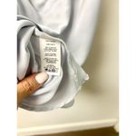 Show Me Your Mumu  Jasmine Luxe Satin Sleeveless Halter Mini Dress Light Blue L Photo 4