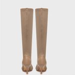 Elegant Tan Lace Up Boots Size 9 Photo 3