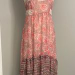 Free People Native Rose High Low Dress Size 0 Boho Crochet Lace Floral Festival Photo 0
