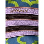 orYANY Leather Satchel Bag Periwinkle Braided Tassel Crossbody Tote Quiet Luxury Blue Photo 8