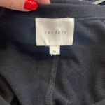 Sundays  Black Shoulder Tie Tank Top Photo 2