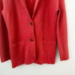 J.Crew | Classic Fitted Cotton Sweater Blazer
Heather Brick Red Orange | Small Photo 5