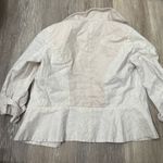 Tres Jolie Linen Jacket is a size Small. Tan Photo 7