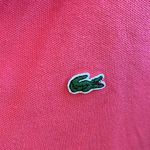 Lacoste  pink polo Photo 2