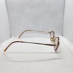 Diane Von Furstenberg  Gold & Brown Prescription Glasses Frames Photo 3