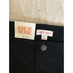 Knox Rose Women's High-Rise Wide Leg Corduroy Pants in Black Sz. 16 Normcore Photo 6