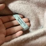 ALLSAINTS Pink Lock Roll Neck Asymmetrical Hem Sweater Womens M Size M Photo 3