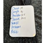 Coldwater Creek  Womens XS 4-6 Cardigan Sweater Wool Blend Chunky Black Earthtone Photo 6